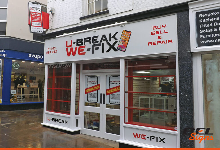 Bel Signs Retail and Shop Signs East Sussex