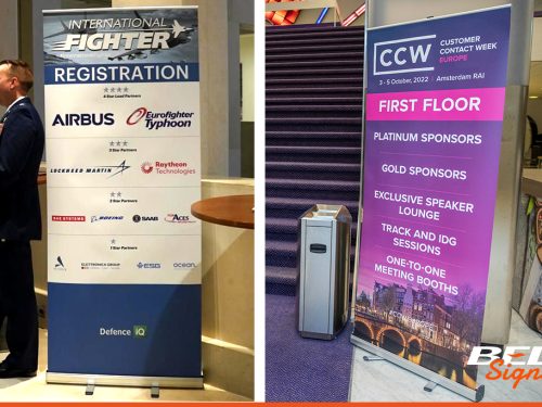 Bel Signs Corporate Roll Up Banners Printing and Design Horsham